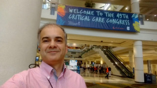 Dr. Leandro Carvalho no Critical Care Congress