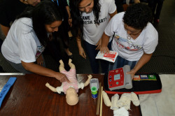 Professores das escolas municipais de Belo Horizonte participam do curso de primeiros socorros