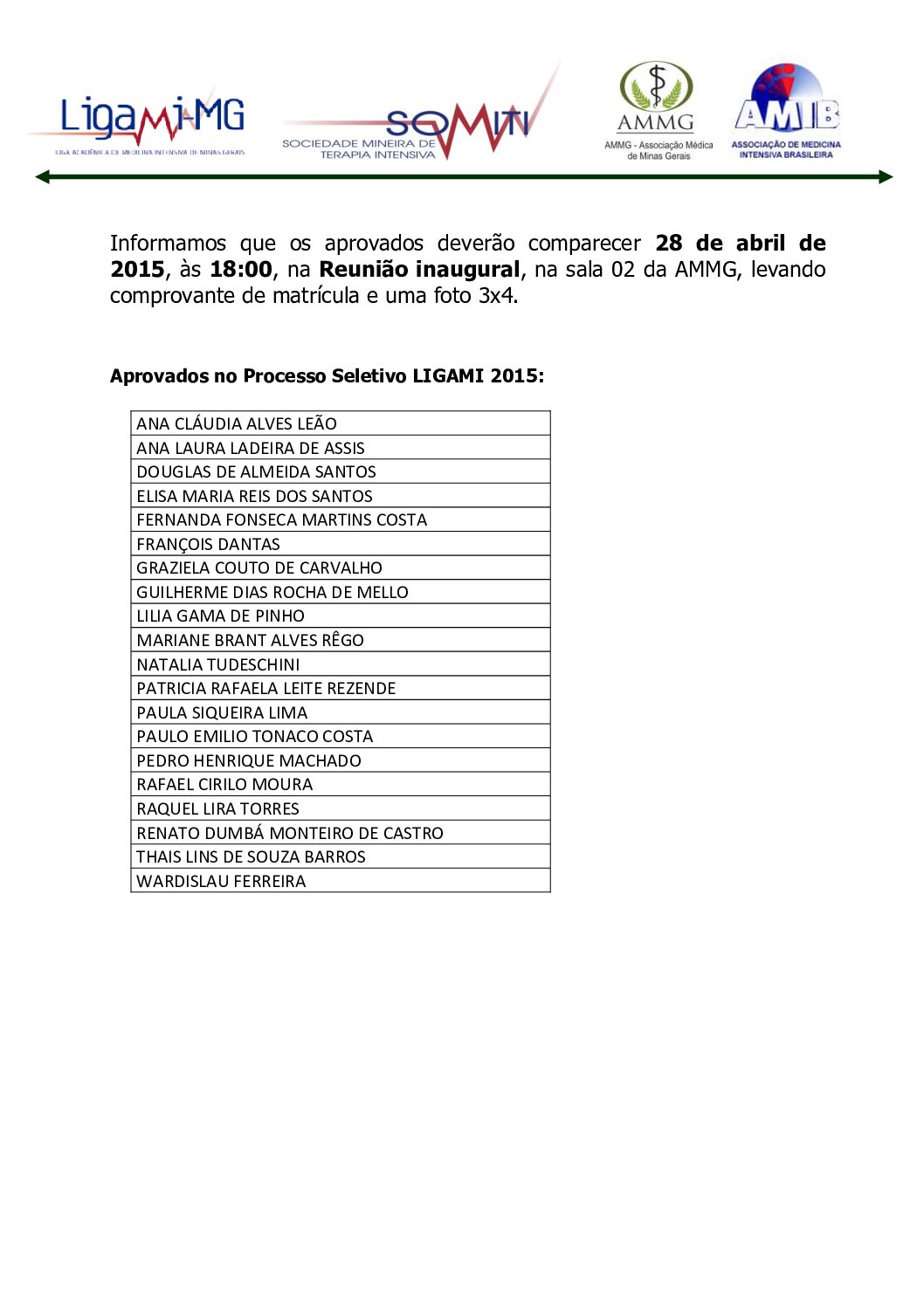Simpósio Ligami 2015